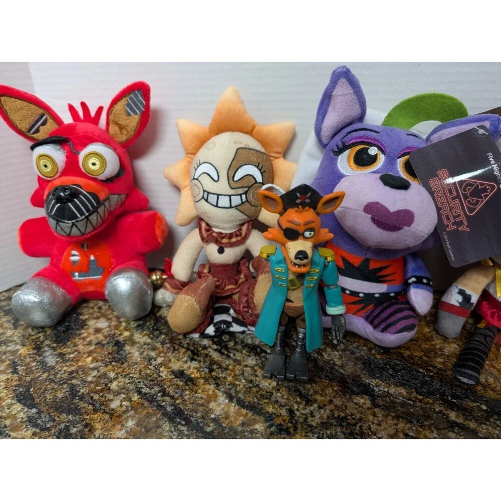 Five Nights at Freddy’s Funko Rockstar Plush Lot & Figure